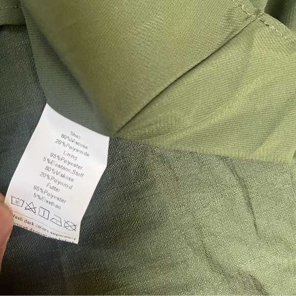 Scarlet Darkness Green Maxi Skirt Renaissance Women's XL - Picture 7 of 12